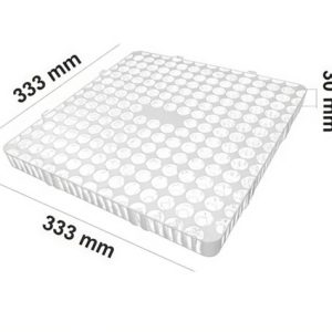 Vỉ Thoát Nước Nhựa Nguyên Sinh 333x333x30mm