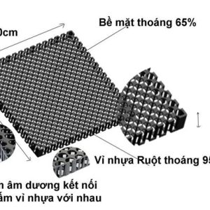 Vỉ Thoát Nước 500x500x30mm
