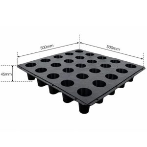 Tấm Chống Ẩm Tầng Hầm 500x500x45mm