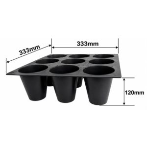 Tấm Chống Ẩm Tầng Hầm 333x333x120mm